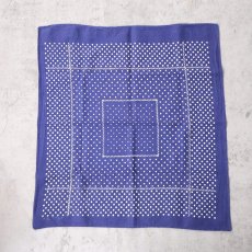 画像2: 50's FAST COLOUR ドット柄 バンダナ (2)