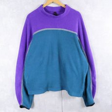 画像1: THE NORTH FACE 切り替えデザイン フリースプルオーバージャケット L (1)