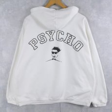 画像1: 90's PSYCHO WEAR プリントスウェットフーディー  (1)
