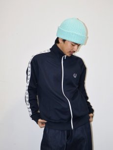 画像1: FRED PERRY サイドライン トラックジャケット NAVY M (1)