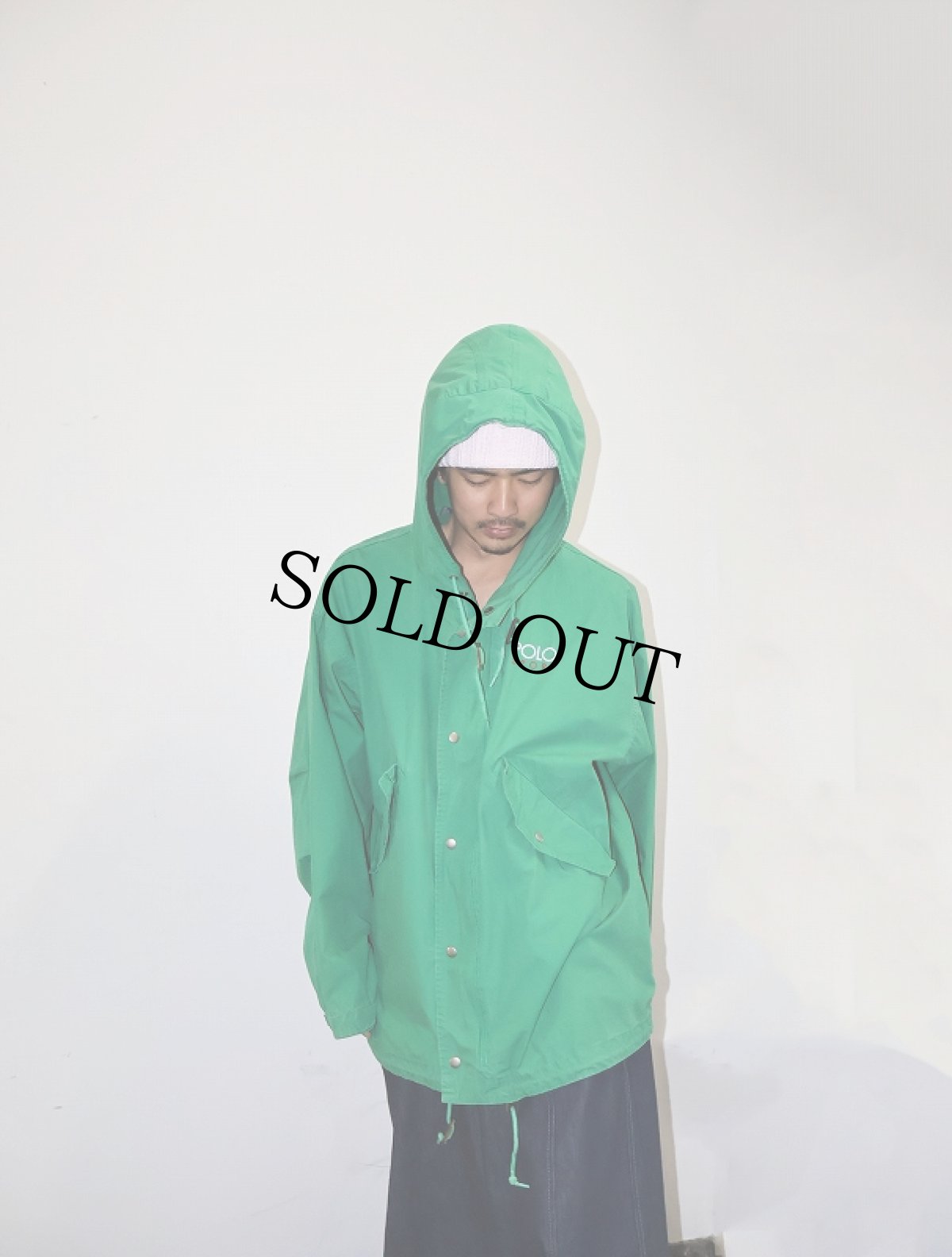 画像1: 90's POLO SPORT Ralph Lauren ロゴ刺繍 コットンパーカー L (1)