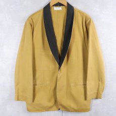 画像1: 50〜60's Shane Uniform Co. ショールカラー コットンジャケット SIZE42 (1)