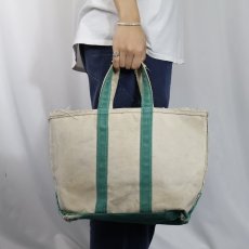 画像2: 70〜80's L.L.Bean "BOAT AND TOTE" キャンバストートバッグ MEDIUM (2)