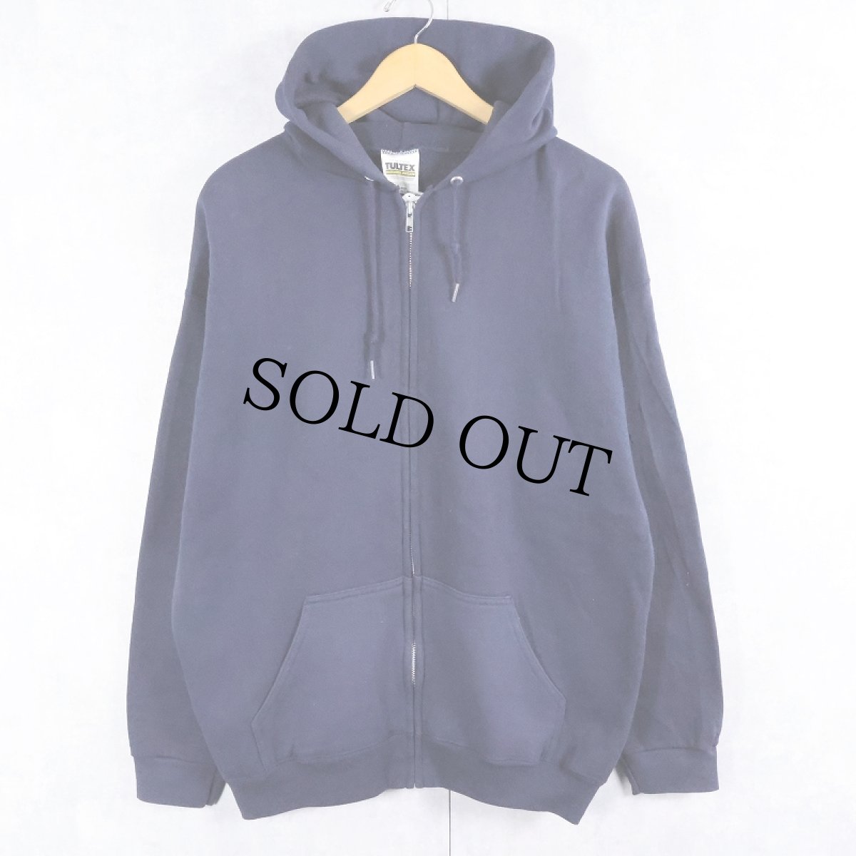 画像1: 【SALE】 TULTEX スウェットジップパーカー XL (1)