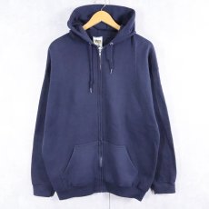 画像1: TULTEX スウェットジップパーカー XL (1)