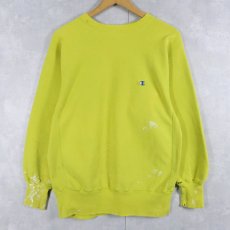画像1: 90's Champion REVERSE WEAVE USA製 スウェット 目付き L (1)