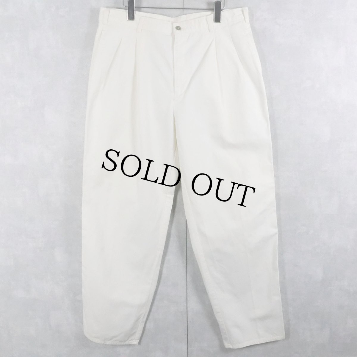 画像2: 90's DOCKERS 2タック チノパン W35 (2)