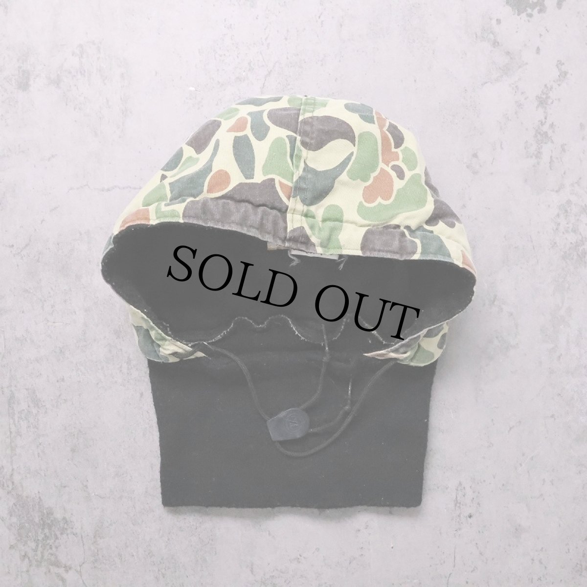 画像1: 80's Walls "BLIZZARD-PRUF" ダックハンターカモ柄 中綿入り バラクラバ  (1)