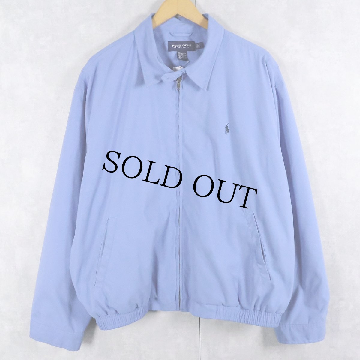 画像1: POLO GOLF Ralph Lauren ロゴ刺繍 スイングトップ XL (1)