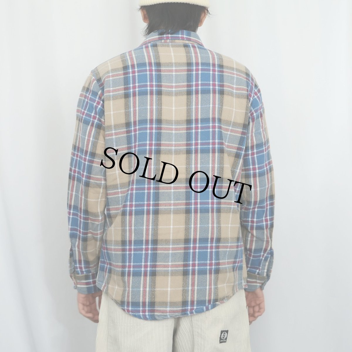 画像3: 80's ST JOHN'S BAY USA製 "BIGMAC FLANNEL" チェック柄 ヘビーネルシャツ M (3)