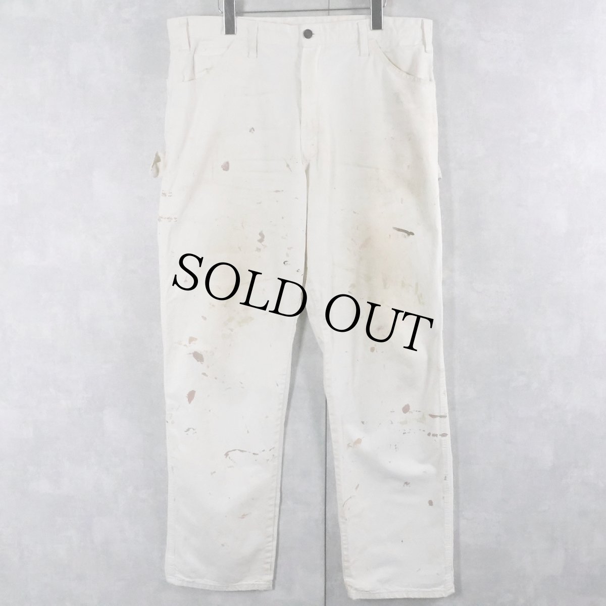 画像3: Dickies ペンキペイント ペインターパンツ W37 (3)