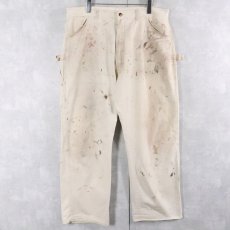 画像3: 80's DEE CEE USA製 ペンキペイント ペインターパンツ W37 (3)
