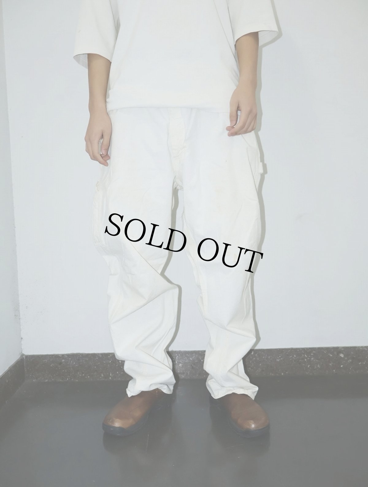 画像2: 70's STOREBRAND ペインターパンツ W36 (2)