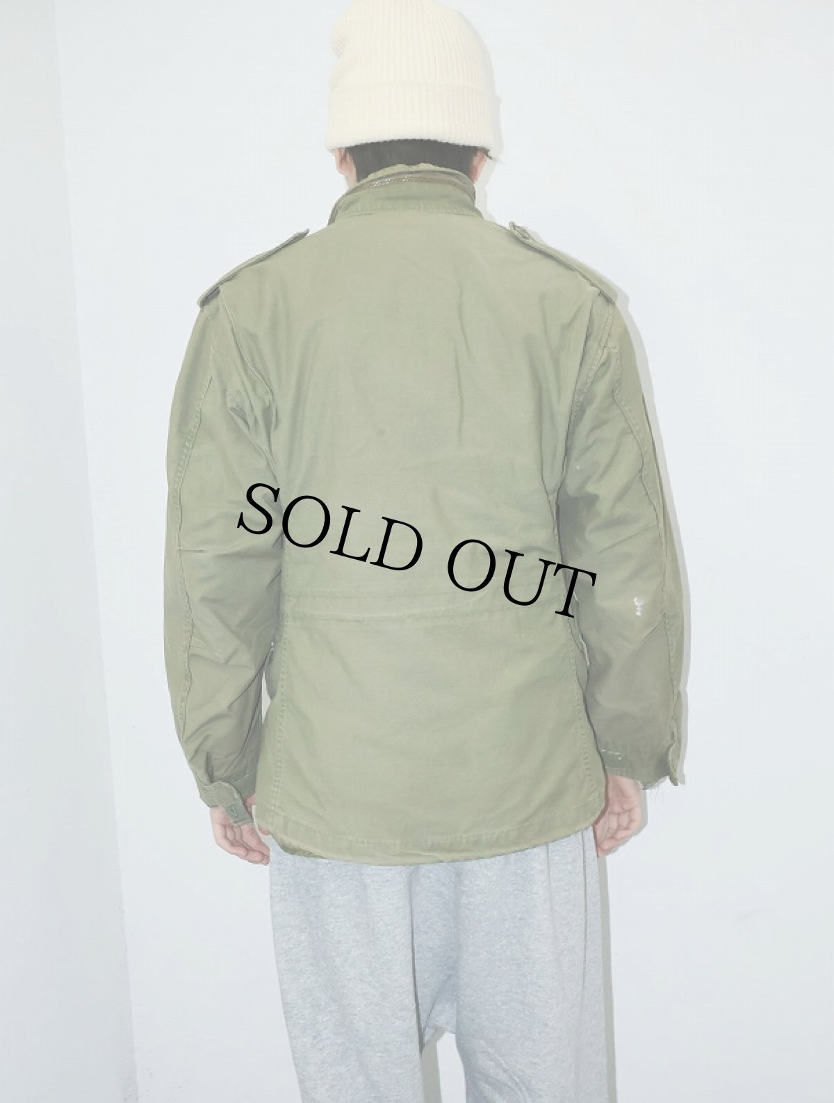 画像2: 70〜80's U.S.MILITARY M-65 キルティングライナー付き フィールドジャケット 3rd SMALL-SHORT (2)