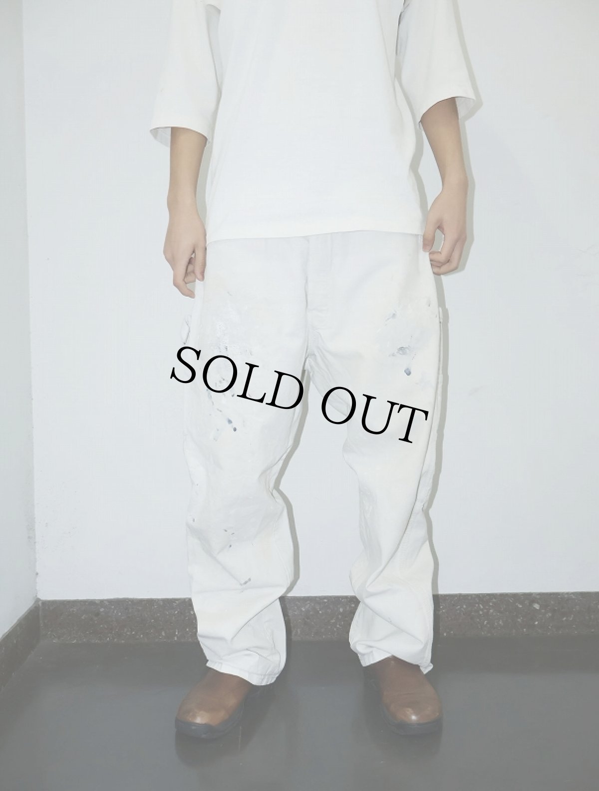 画像2: Dickies × SHERWIN WILLIAMS ペンキペイント ペインターパンツ W37 (2)