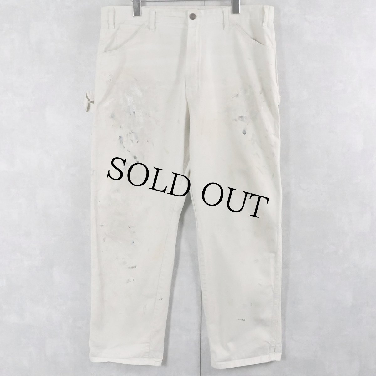 画像4: Dickies × SHERWIN WILLIAMS ペンキペイント ペインターパンツ W37 (4)