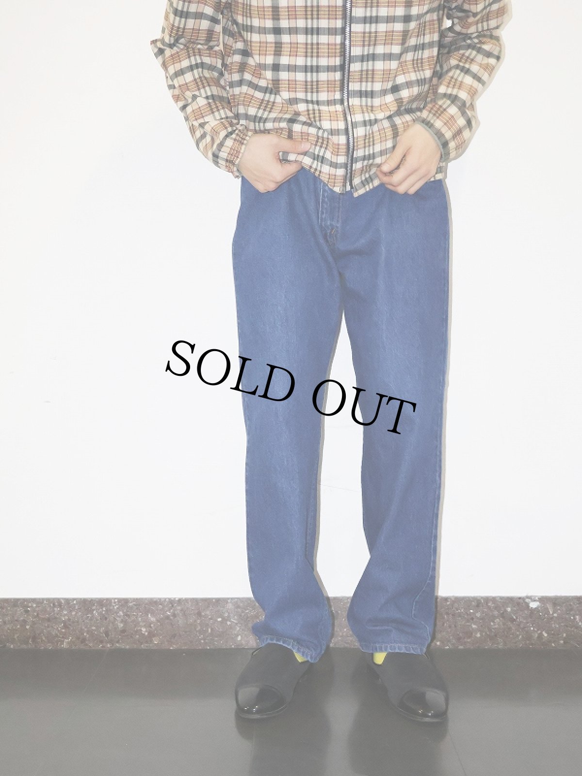 画像1: 80's Levi's 505 USA製 デニムパンツ W35 (1)