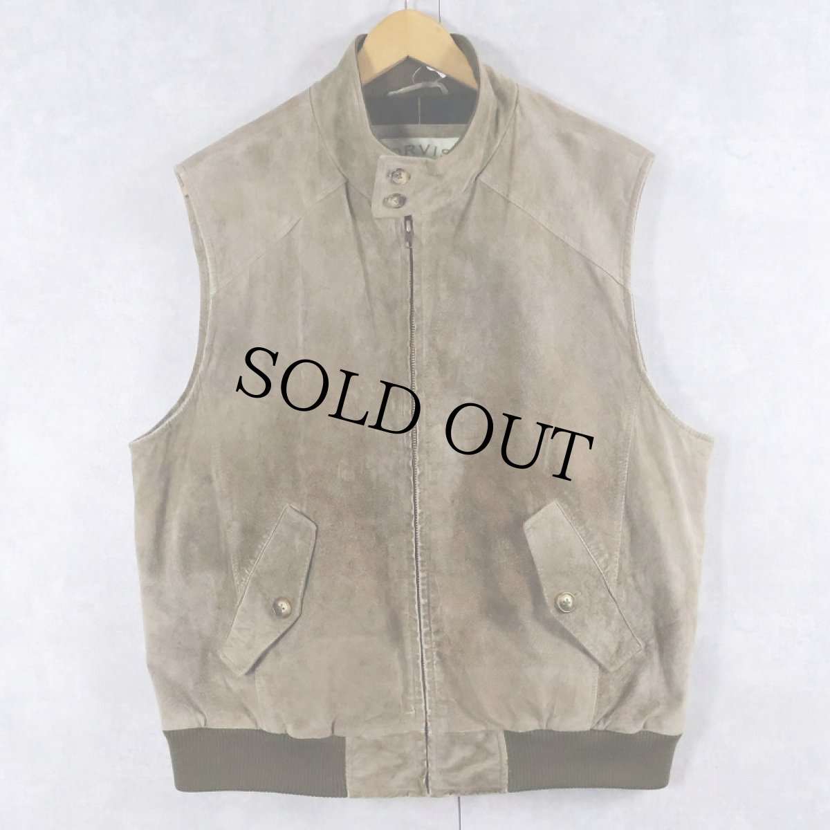 画像3: ORVIS スエードレザーベスト L (3)