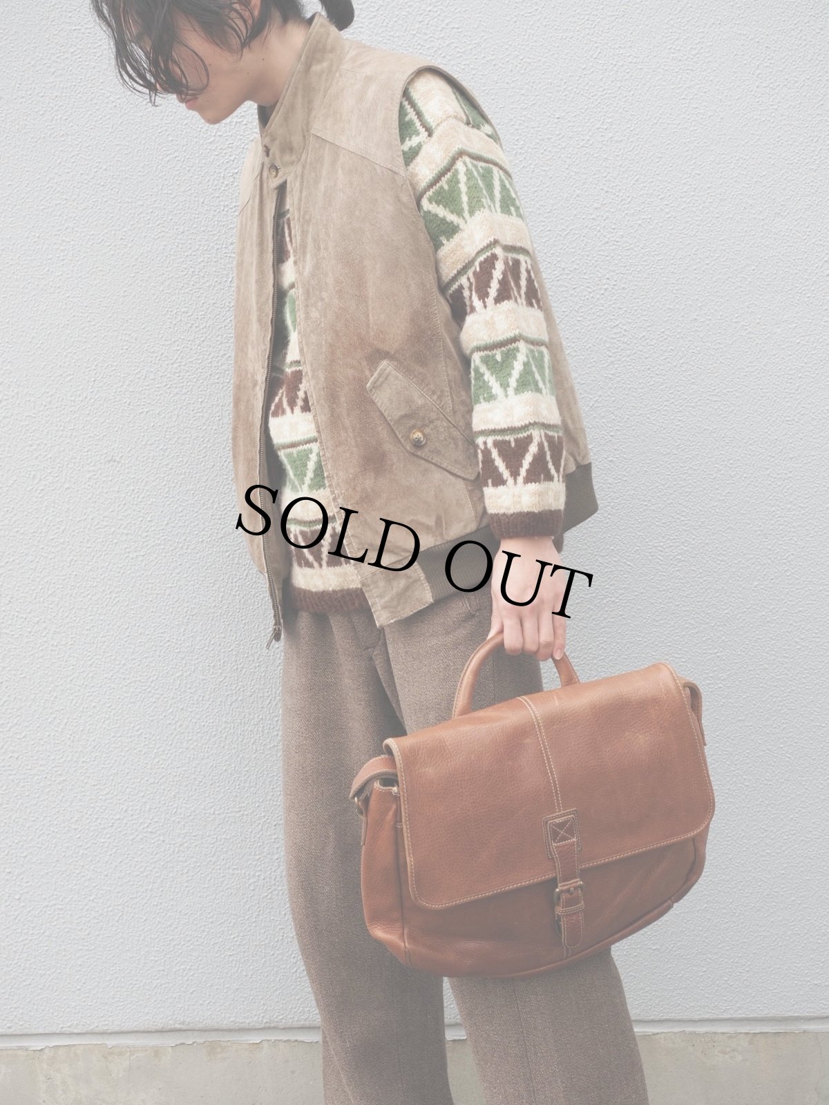 画像2: L.L.Bean レザーショルダーバッグ (2)