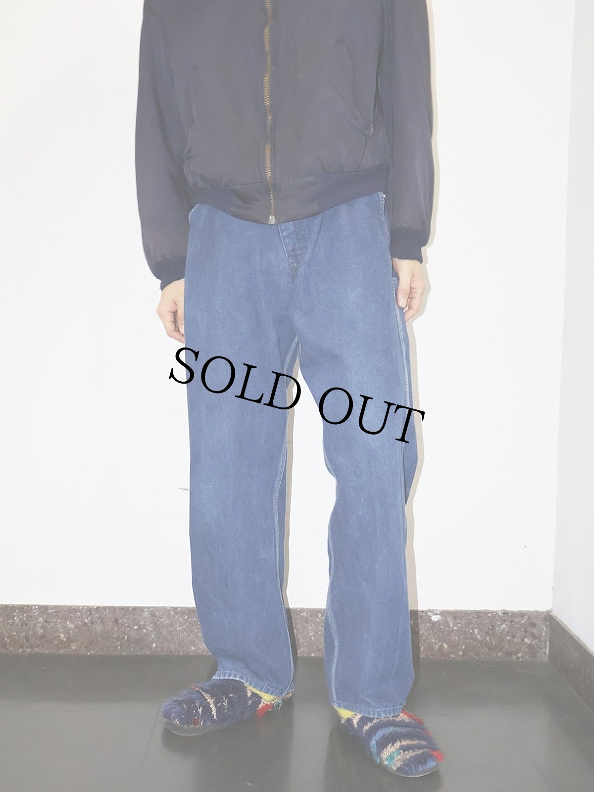 画像1: 90's OSHKOSH デニムペインターパンツ W34 (1)