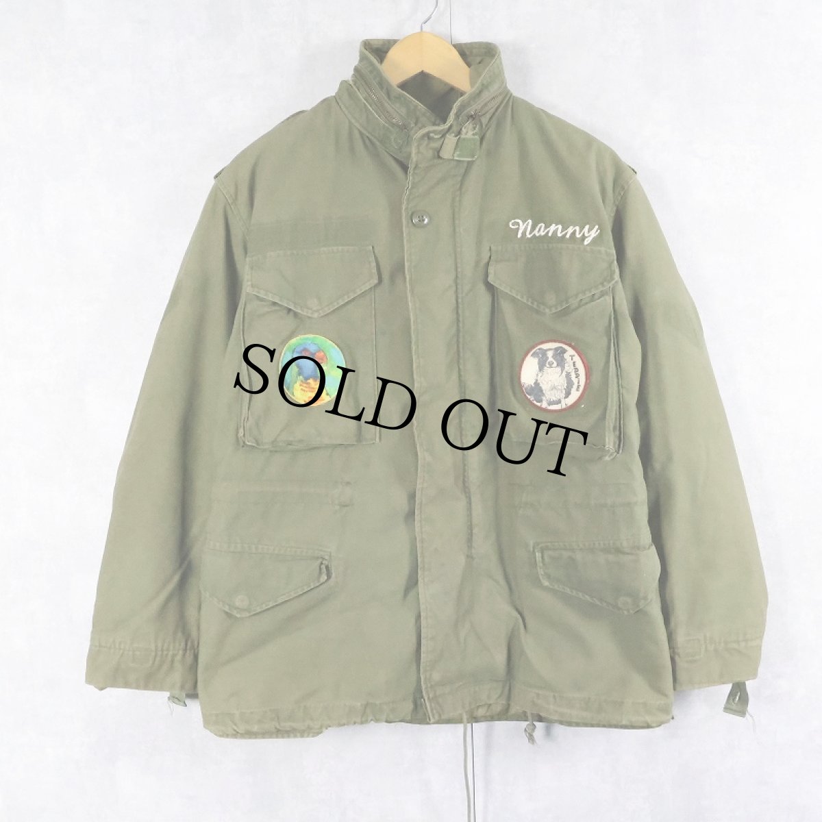 画像3: 70〜80's U.S.MILITARY M-65 キルティングライナー付き フィールドジャケット 3rd SMALL-SHORT (3)