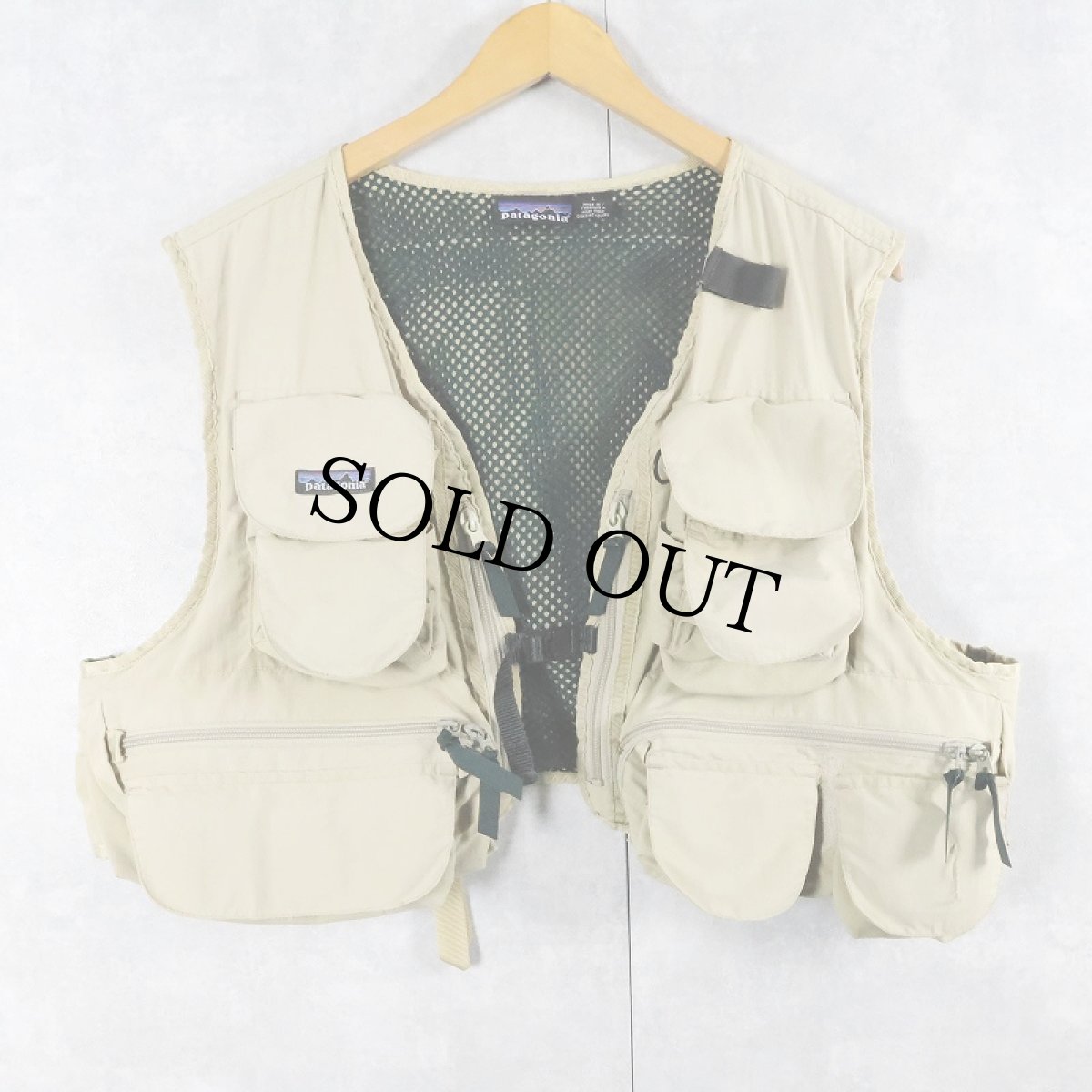 画像1: 90's Patagonia フィッシングベスト L (1)