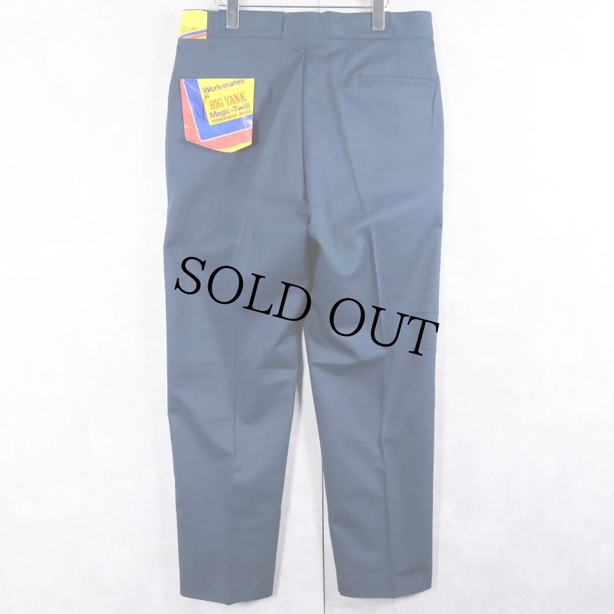 画像3: 70's BIG YANK USA製 "Magic-Twill" ワークパンツ DEADSTOCK W34 (3)