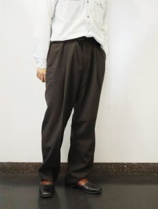 画像1: 80's Christian Dior MONSIEUR 2タックウールスラックス W37 (1)