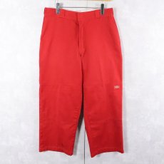 画像2: Dickies ダブルニー ワークパンツ W34 (2)