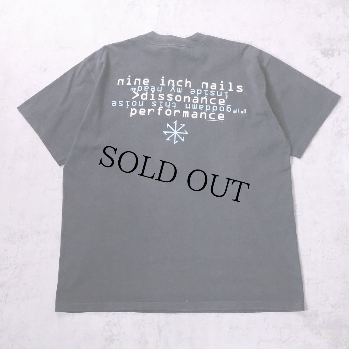 画像2: 90's NINE INCH NAILS USA製 "Dissonance" ロックバンドツアーTシャツ BLACK XL (2)