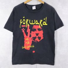 画像1: FORWARD ハードコアパンクバンド プリントTシャツ BLACK M (1)