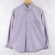 画像1: 90's BANANA REPUBLIC コットンボタンダウンシャツ M (1)
