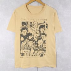 画像1: PINK TURDS IN SPACE アナーコ パンクバンドプリントTシャツ  (1)