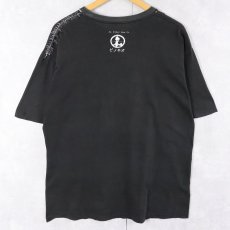 画像2: PINOCCHIO "As Other See Us" キャラクターパロディ ハードコアバンド プリントTシャツ BLACK L (2)