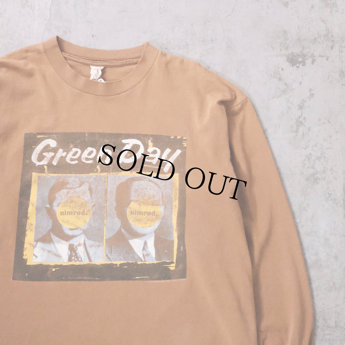 画像1: 1997 GREEN DAY CANADA製 "Nimrod" パンクロックバンドツアーロンT XL (1)