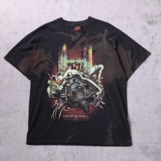 画像1: 2001 GHOST IN THE SHELL ブリーチ加工 アニメ映画プリントTシャツ L (1)