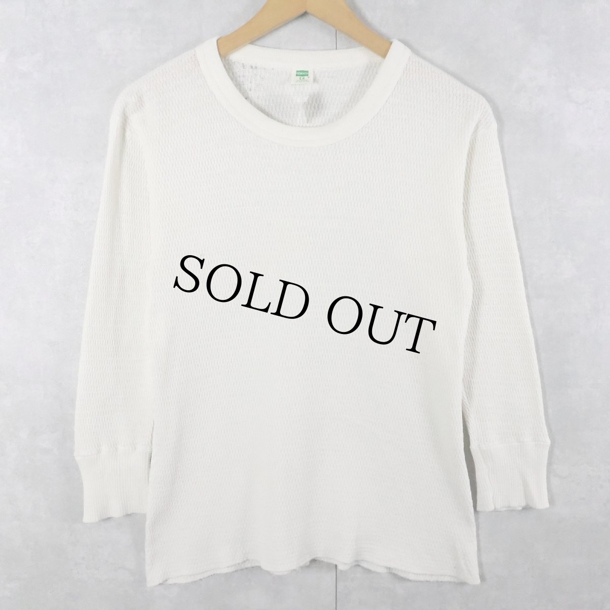 画像1: 70〜80's Hanes サーマルロンT L (1)