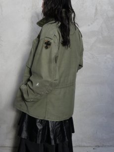 画像2: 60's U.S.ARMY M-65 フィールドジャケット 2nd MEDIUM-SHORT (2)