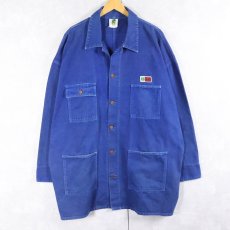 画像1: 90's CROSS COLOURS USA製 カラーデニムカバーオール SIZE2 (1)