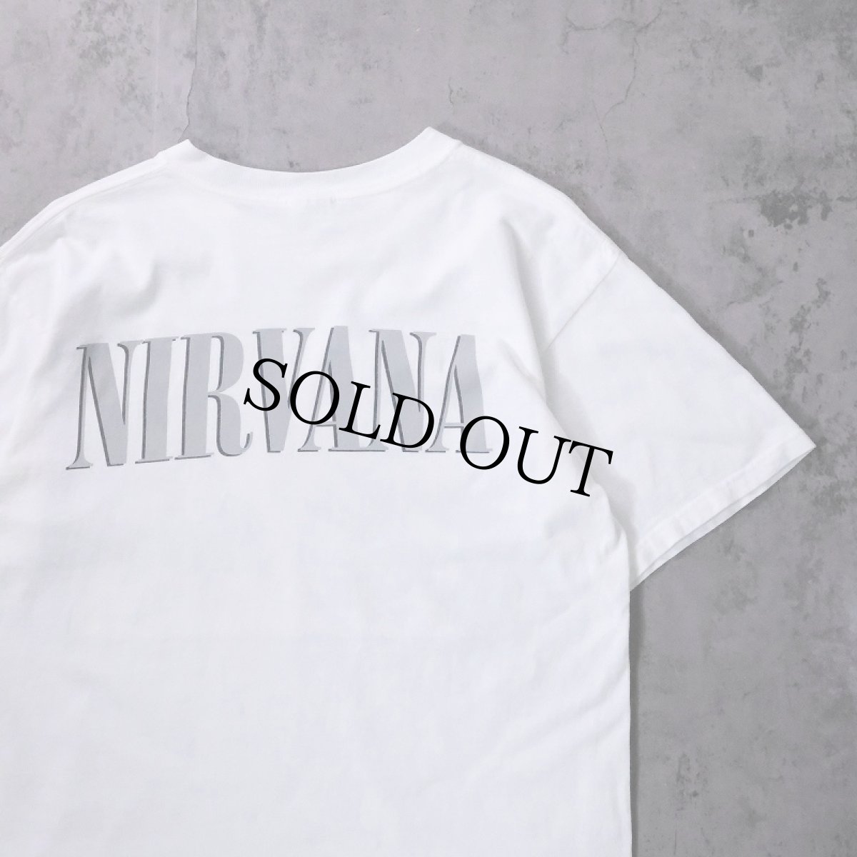 画像2: 1996 NIRVANA ロックバンド フォトプリントTシャツ M (2)