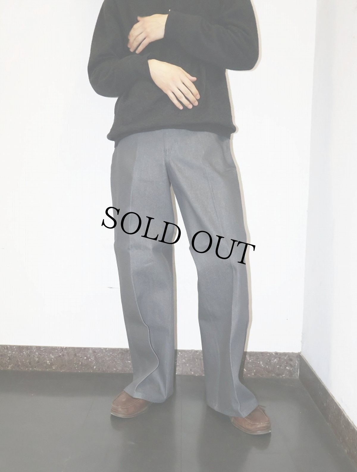 画像3: BEN DAVIS "THE GORILLA CUT" ゴリラカットデニムパンツ CHAR. DENIM フラッシャー付き未使用品 W32 L32 (3)