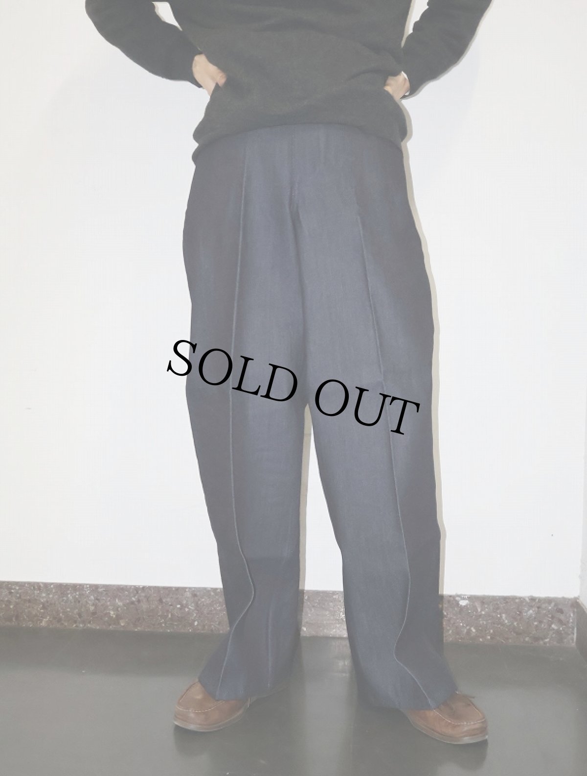 画像3: BEN DAVIS "THE GORILLA CUT" ゴリラカットデニムパンツ INDIGO DENIM フラッシャー付き未使用品 W34 L32 (3)