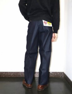 画像4: BEN DAVIS "THE GORILLA CUT" ゴリラカットデニムパンツ INDIGO DENIM フラッシャー付き未使用品 W30 L30 (4)