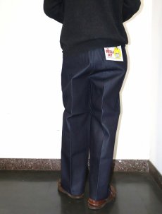 画像4: BEN DAVIS "THE GORILLA CUT" ゴリラカットデニムパンツ INDIGO DENIM フラッシャー付き未使用品 W34 L30 (4)
