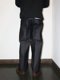 画像4: BEN DAVIS "THE GORILLA CUT" ゴリラカットデニムパンツ BLACK DENIM フラッシャー付き未使用品 W30 L32 (4)