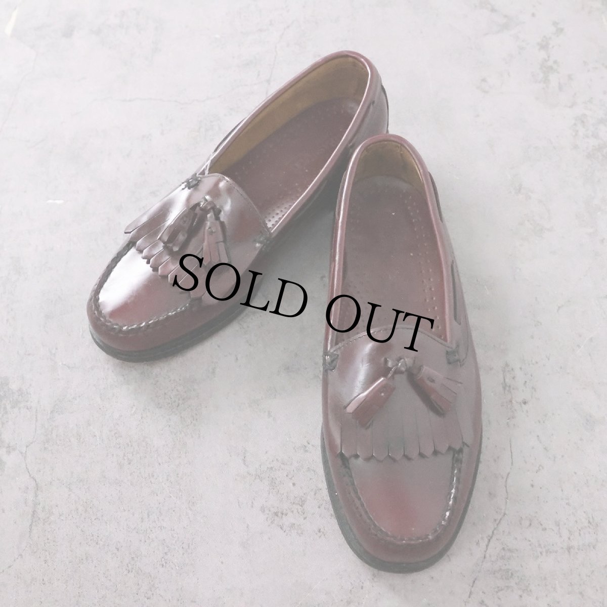 画像1: G.H.BASS & Co. "LAYTON" キルトタッセルローファー 28cm (1)