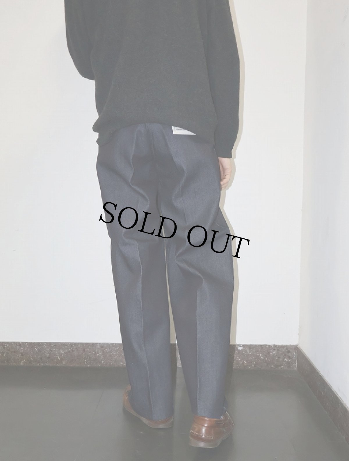 画像4: BEN DAVIS "THE GORILLA CUT" ゴリラカットデニムパンツ INDIGO DENIM フラッシャー付き未使用品 W30 L32 (4)