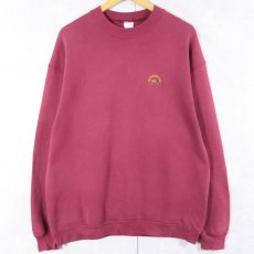 画像2: 90's FRUIT OF THE LOOM IRELAND製 ロゴ刺繍 スウェット XL (2)