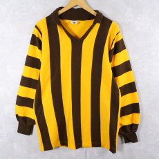 画像1: 80's〜 INTERNATIONAL RANGE AUSTRALIA AUSTRALIA製 ストライプ柄 ラグビーユニフォーム (1)