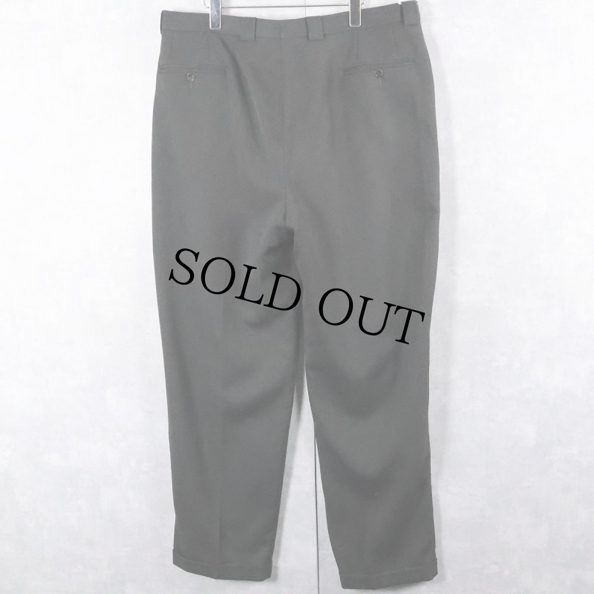 画像2: 90's〜 GIORGIO ARMANI LE COLLEZIONI ITALY製 2タック ウールスラックス W38 (2)